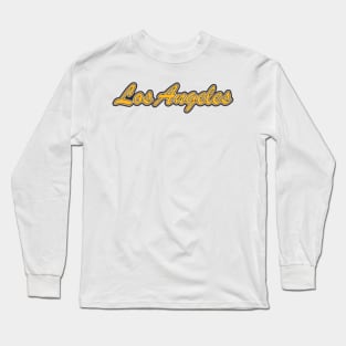 Football Fan of Los Angeles Long Sleeve T-Shirt